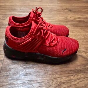 Puma Kids' Bright Red Sneakers